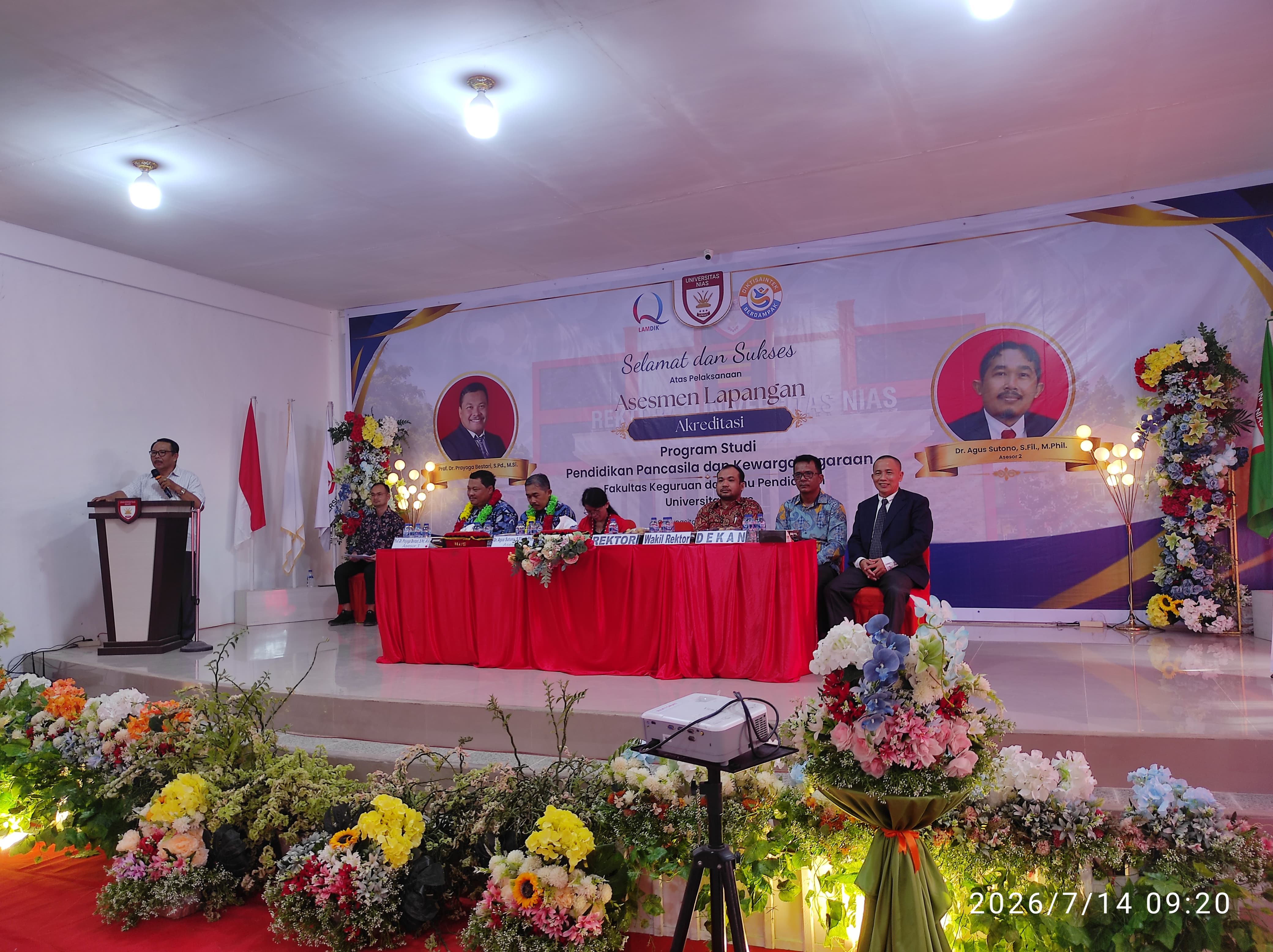 Pelaksanaan Asesmen Lapangan Program Studi Pendidikan Pancasila dan Kewarganegaraan Universitas Nias Berlangsung Lancar